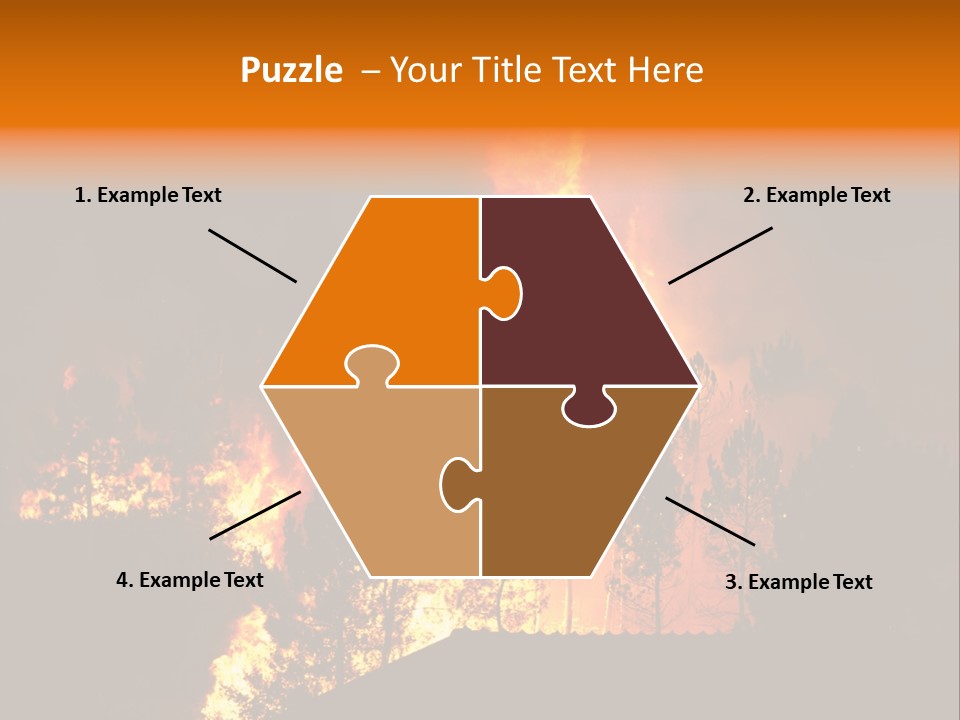 Smoke Forest Natural PowerPoint Template