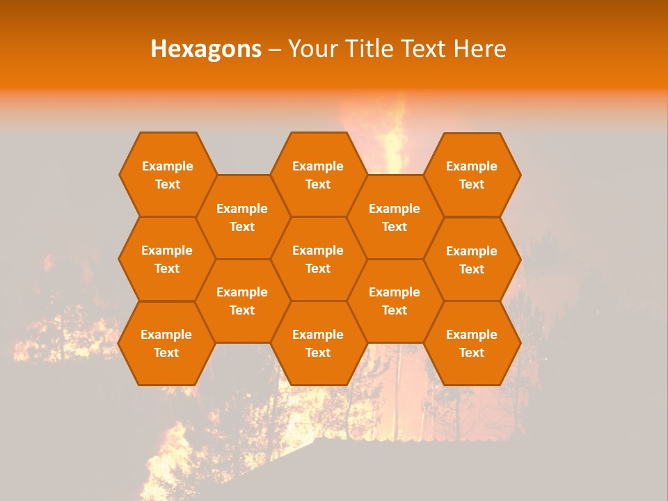 Smoke Forest Natural PowerPoint Template