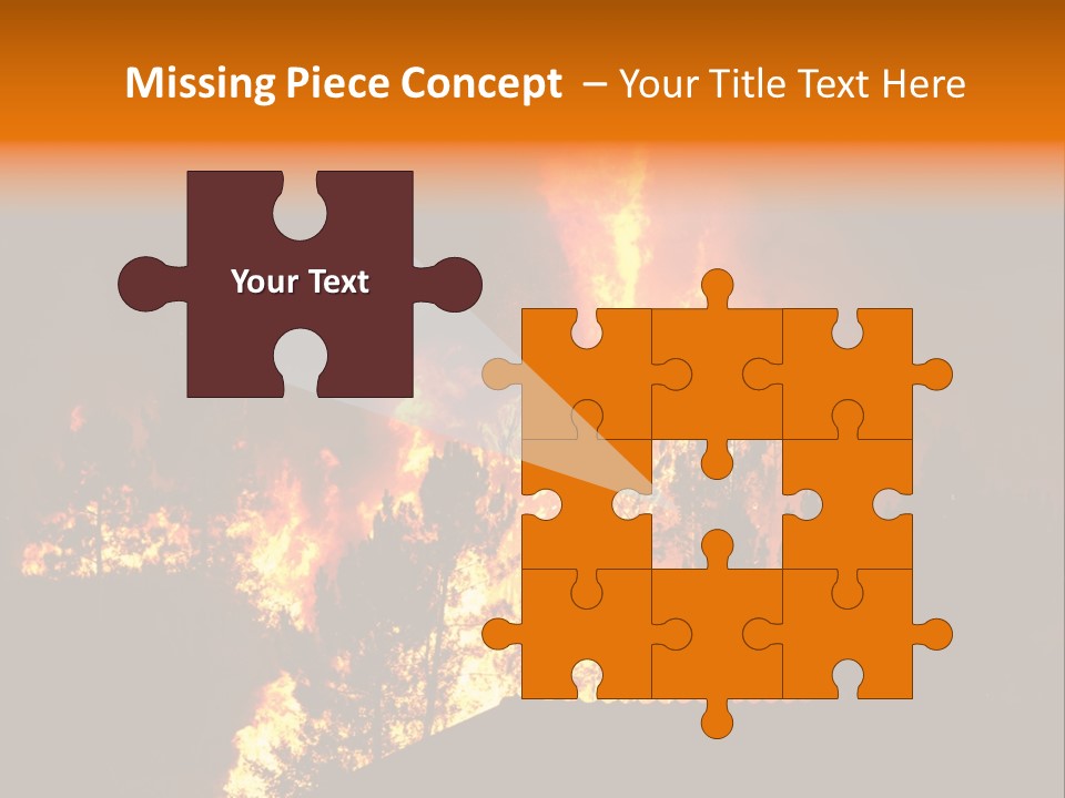 Smoke Forest Natural PowerPoint Template