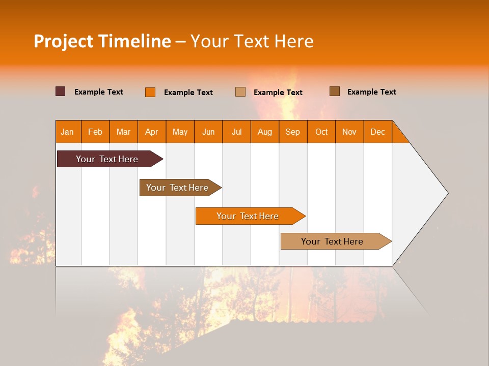 Smoke Forest Natural PowerPoint Template