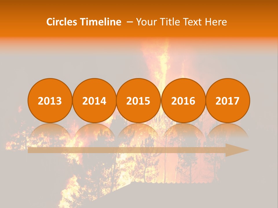 Smoke Forest Natural PowerPoint Template