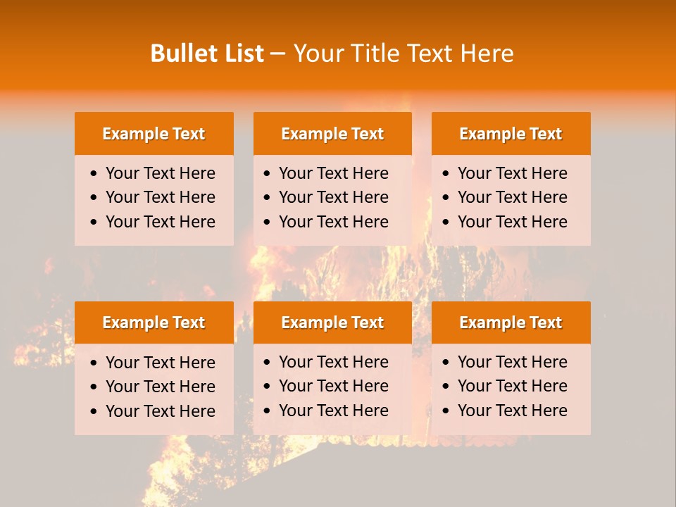 Smoke Forest Natural PowerPoint Template