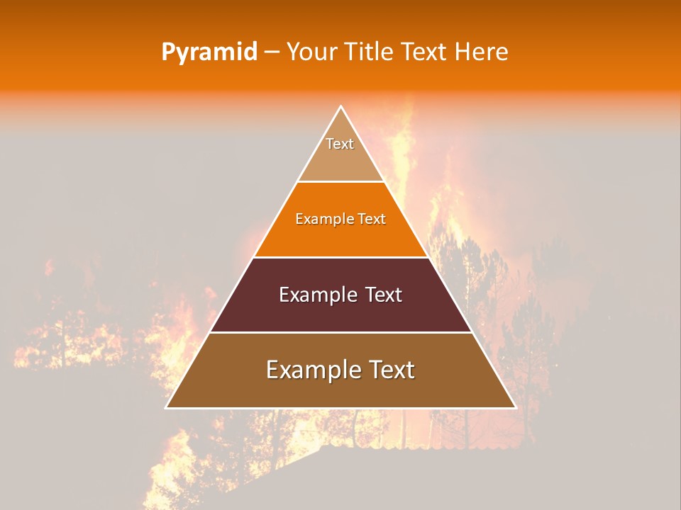 Smoke Forest Natural PowerPoint Template