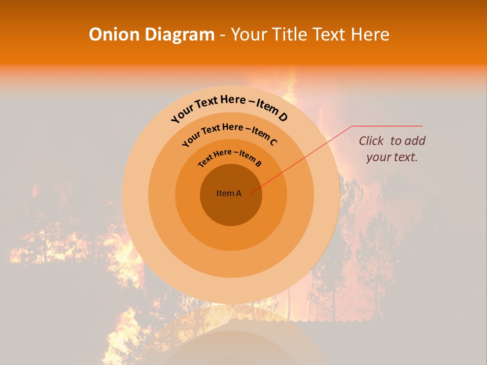 Smoke Forest Natural PowerPoint Template