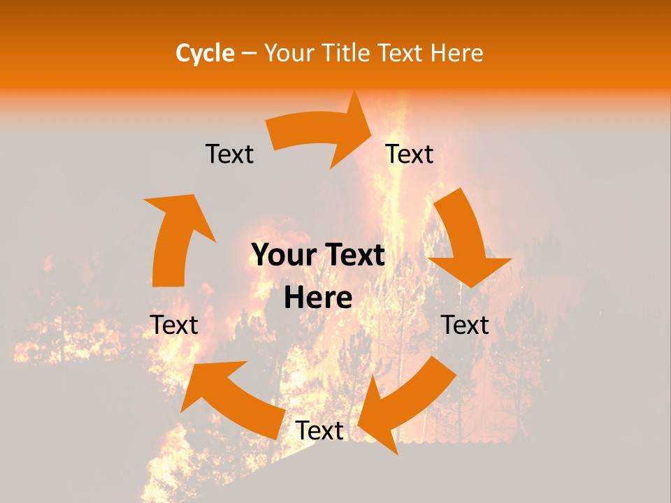 Smoke Forest Natural PowerPoint Template