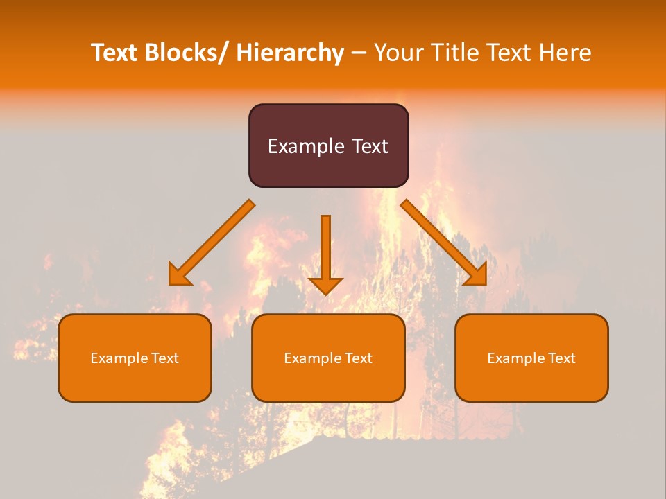 Smoke Forest Natural PowerPoint Template