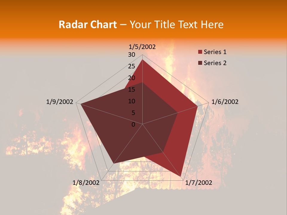 Smoke Forest Natural PowerPoint Template