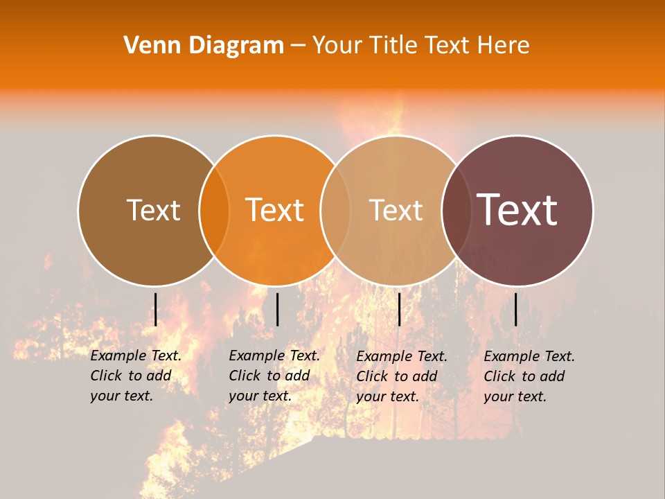 Smoke Forest Natural PowerPoint Template