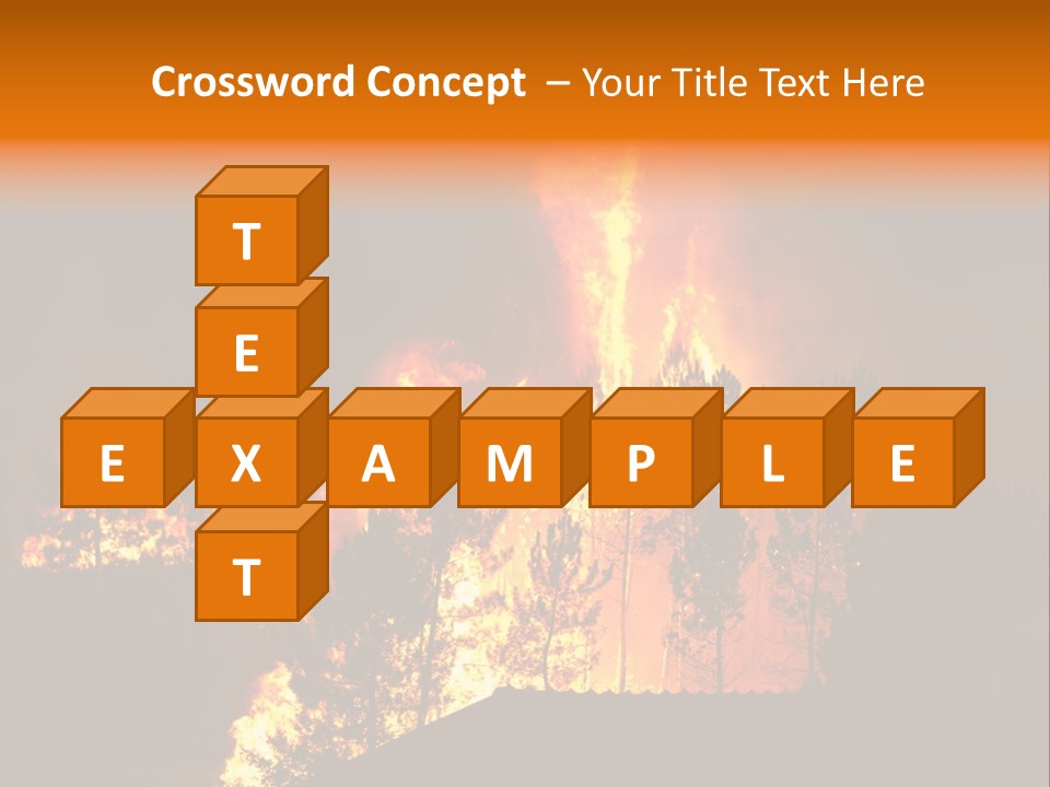 Smoke Forest Natural PowerPoint Template