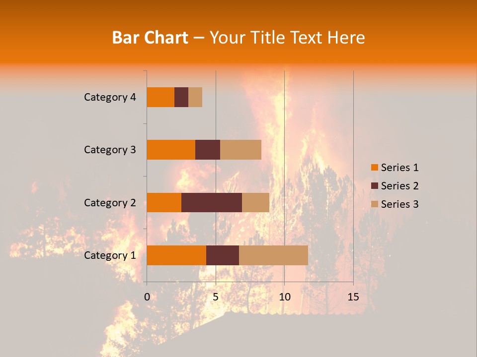 Smoke Forest Natural PowerPoint Template