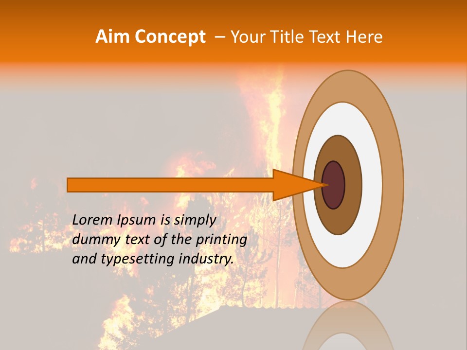 Smoke Forest Natural PowerPoint Template