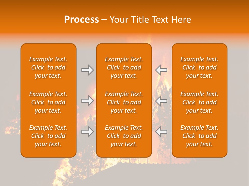 Smoke Forest Natural PowerPoint Template