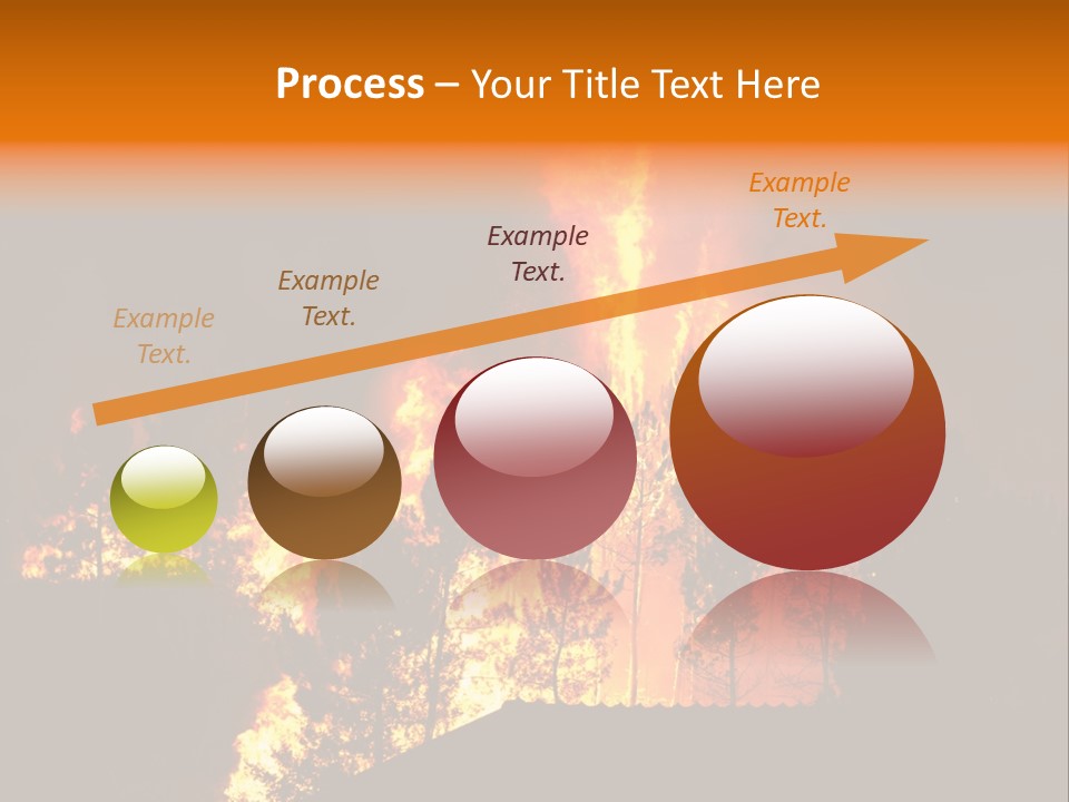 Smoke Forest Natural PowerPoint Template
