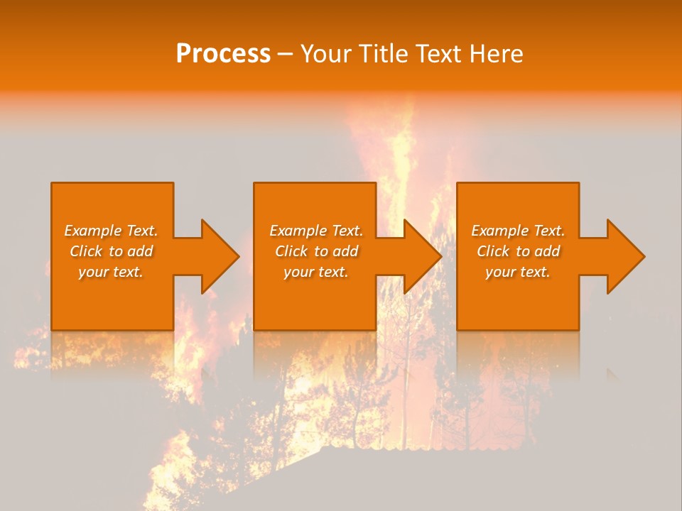 Smoke Forest Natural PowerPoint Template
