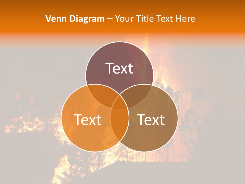 Smoke Forest Natural PowerPoint Template