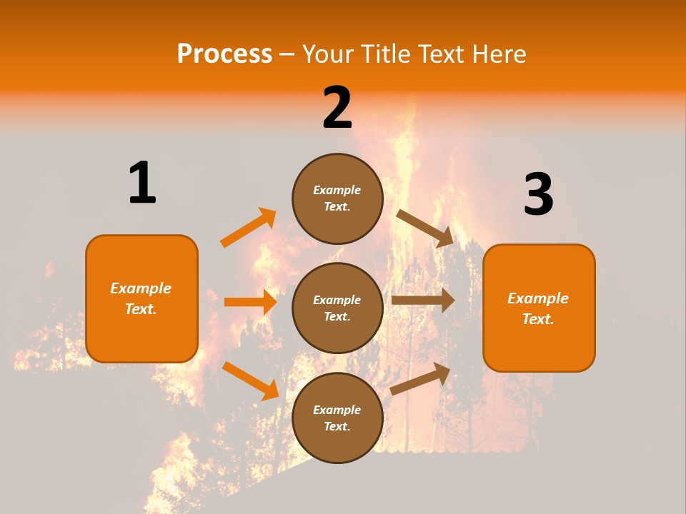 Smoke Forest Natural PowerPoint Template