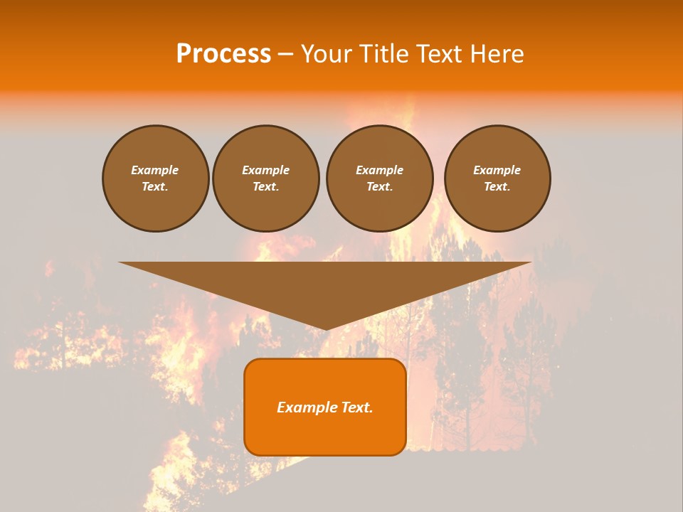 Smoke Forest Natural PowerPoint Template