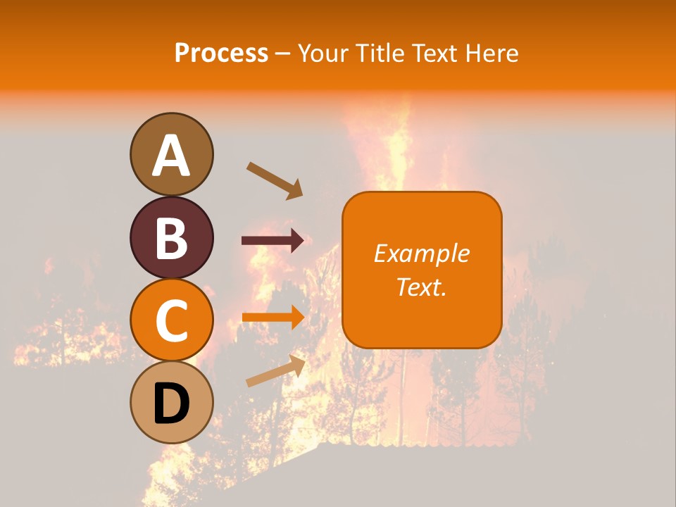 Smoke Forest Natural PowerPoint Template