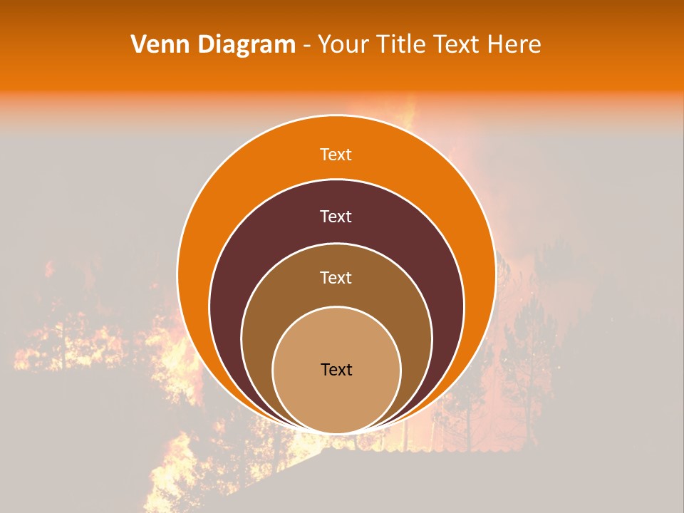 Smoke Forest Natural PowerPoint Template