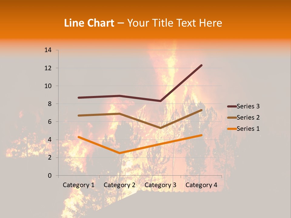 Smoke Forest Natural PowerPoint Template