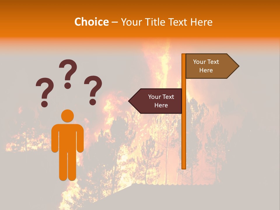 Smoke Forest Natural PowerPoint Template