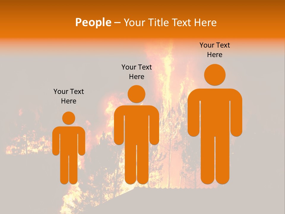 Smoke Forest Natural PowerPoint Template