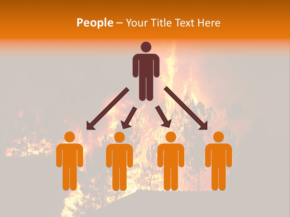 Smoke Forest Natural PowerPoint Template