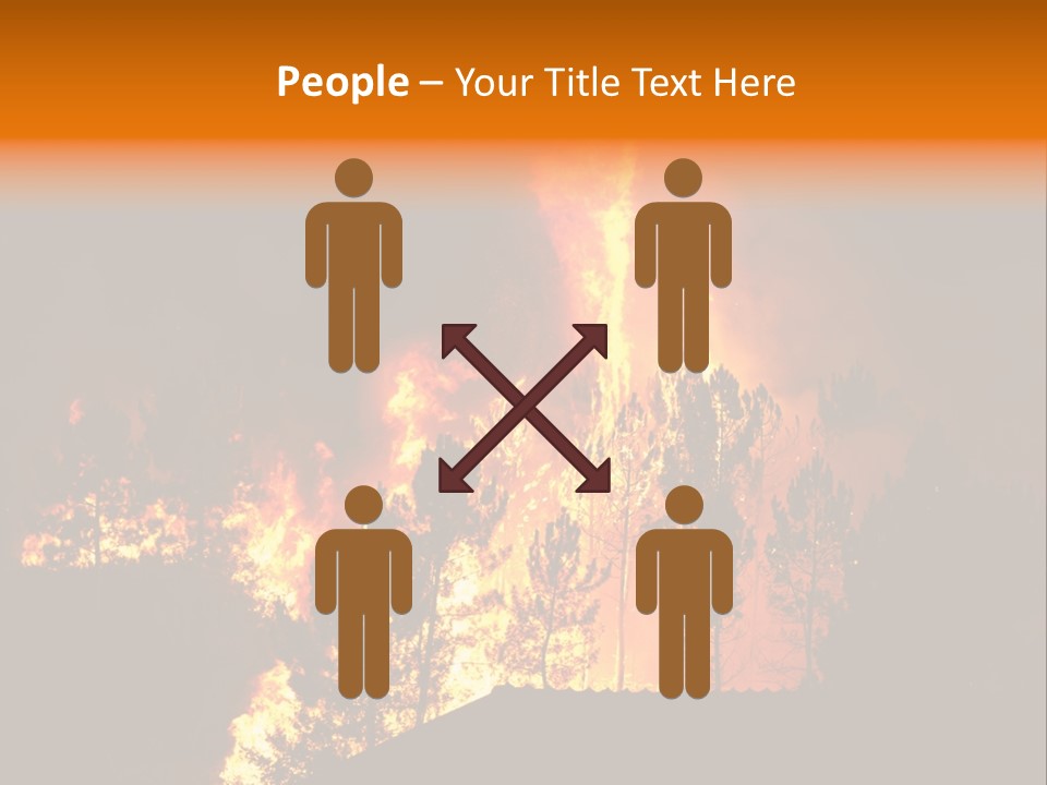 Smoke Forest Natural PowerPoint Template