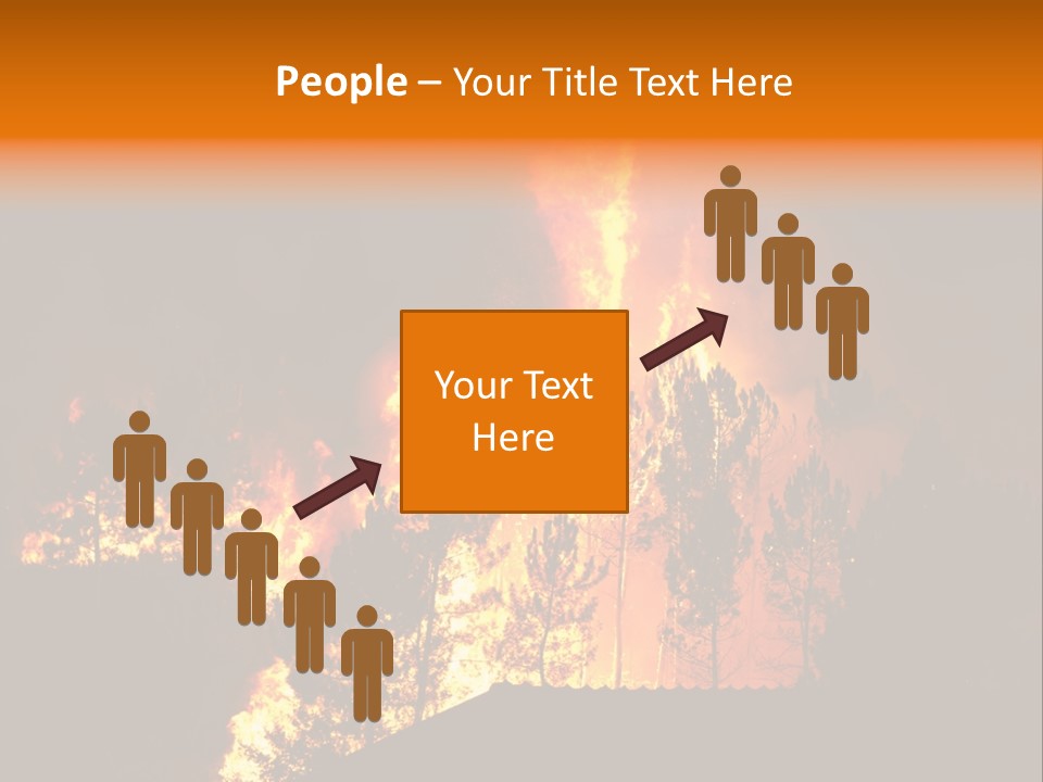 Smoke Forest Natural PowerPoint Template