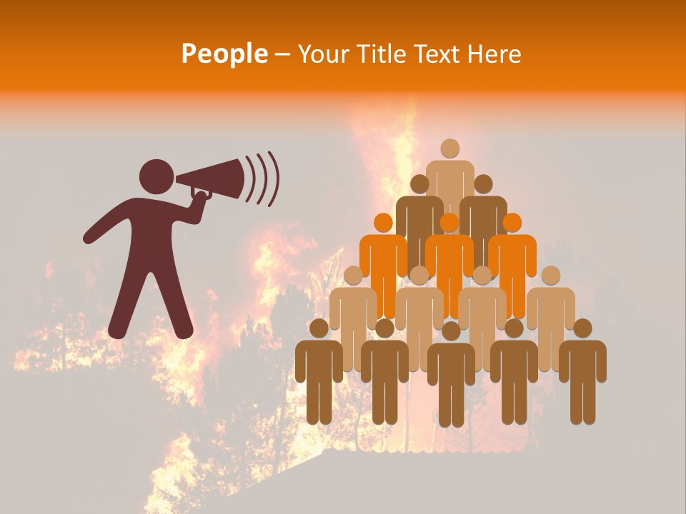 Smoke Forest Natural PowerPoint Template