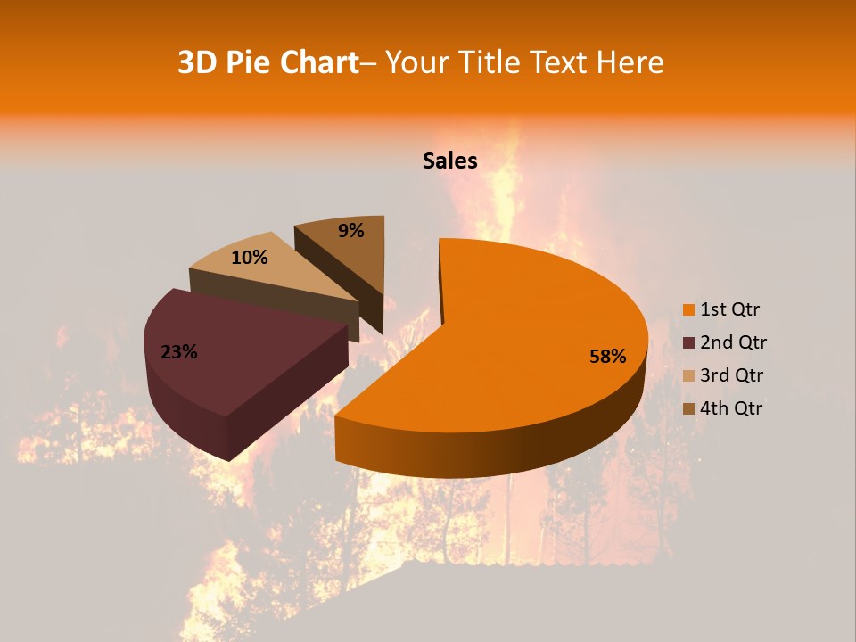 Smoke Forest Natural PowerPoint Template