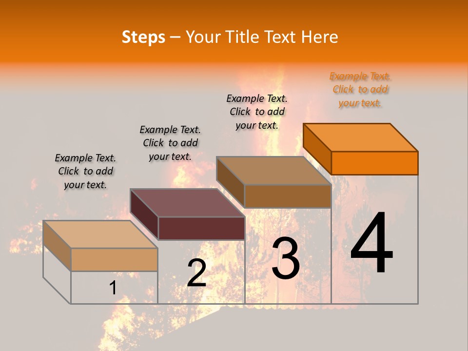 Smoke Forest Natural PowerPoint Template
