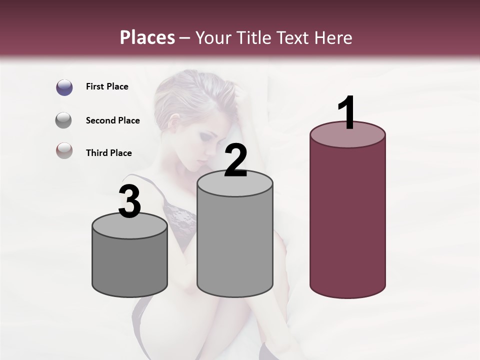 Underwear Naked  PowerPoint Template