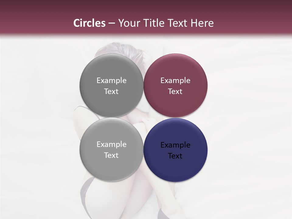 Underwear Naked  PowerPoint Template