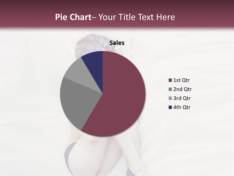 Underwear Naked  PowerPoint Template