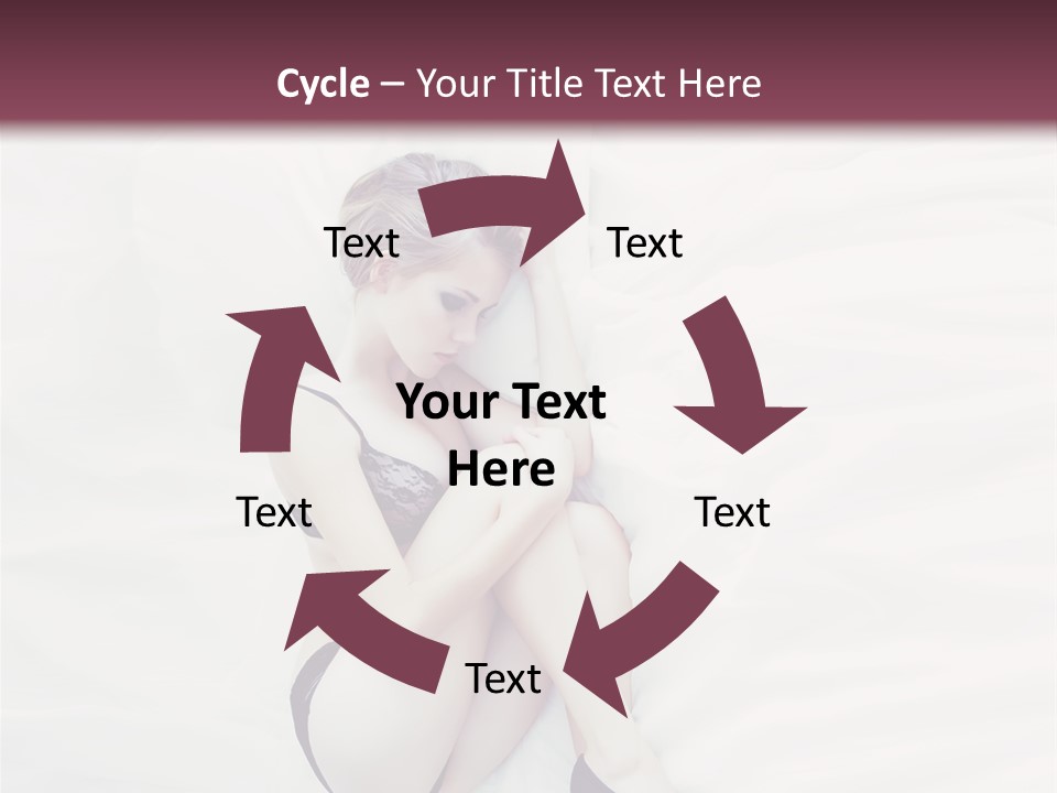 Underwear Naked  PowerPoint Template