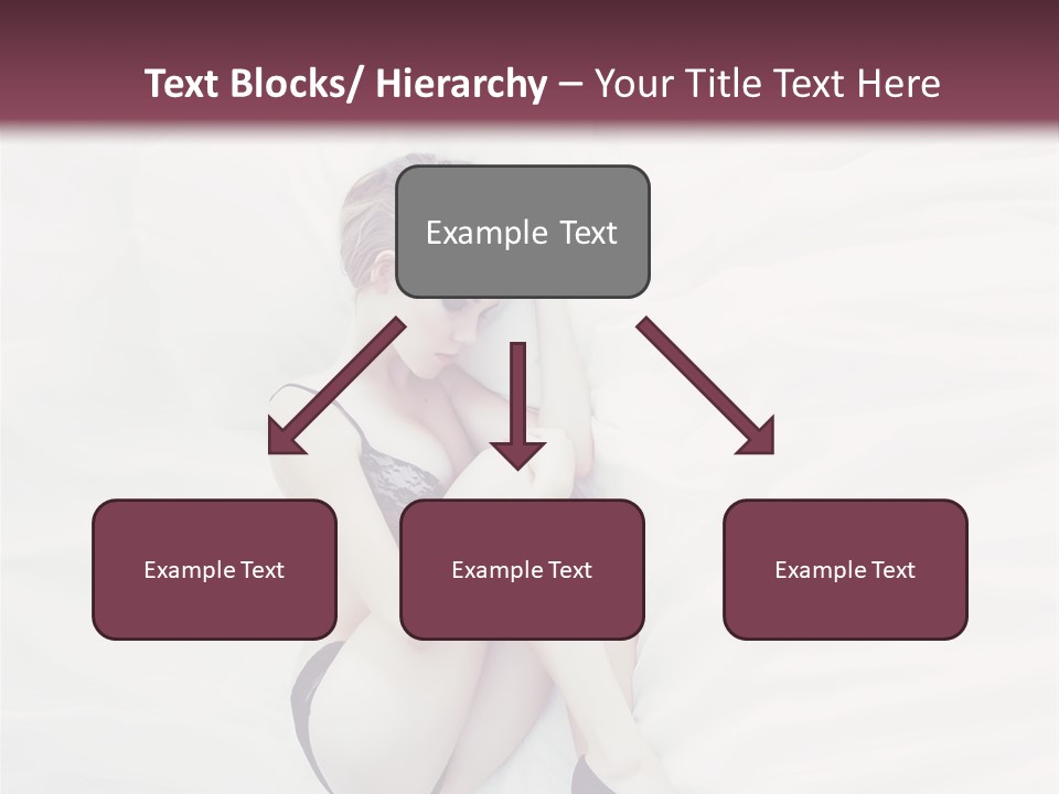 Underwear Naked  PowerPoint Template