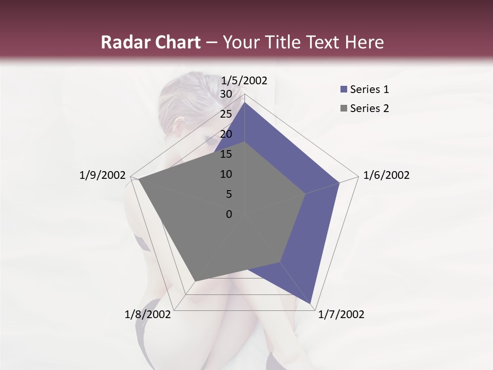 Underwear Naked  PowerPoint Template