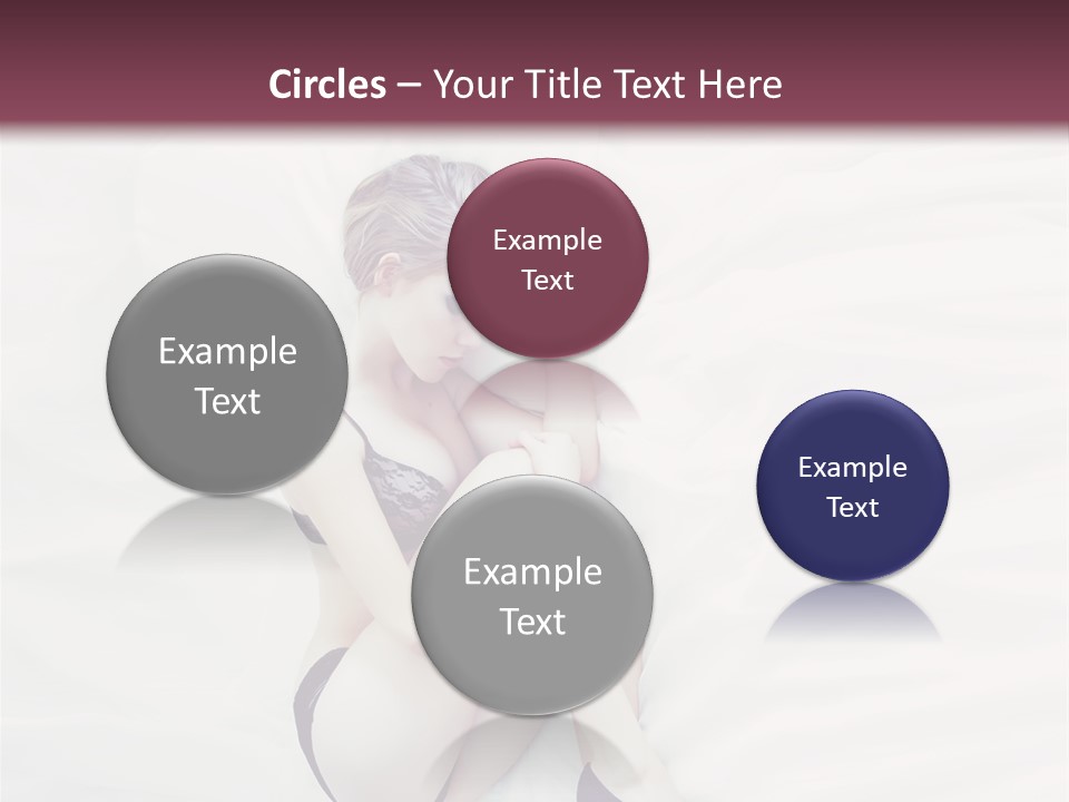 Underwear Naked  PowerPoint Template