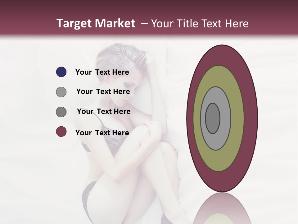 Underwear Naked  PowerPoint Template