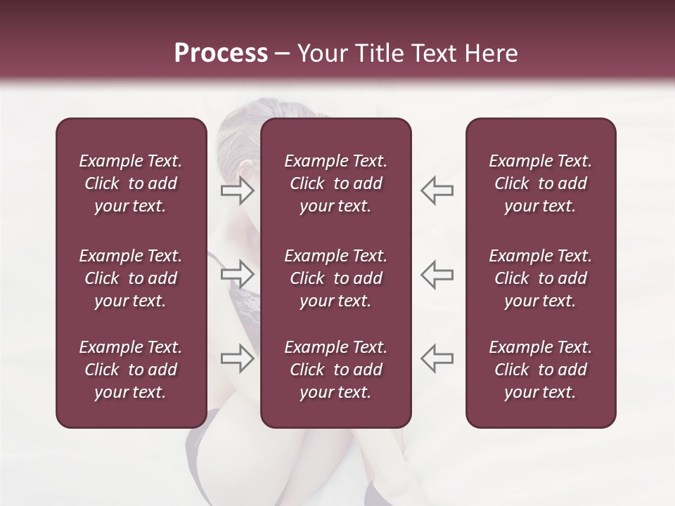 Underwear Naked  PowerPoint Template