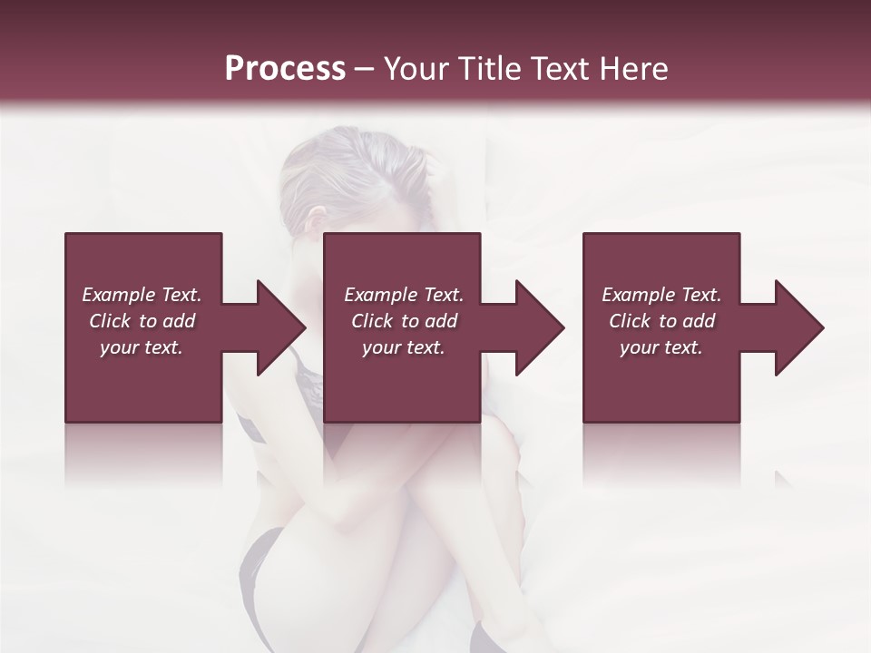 Underwear Naked  PowerPoint Template