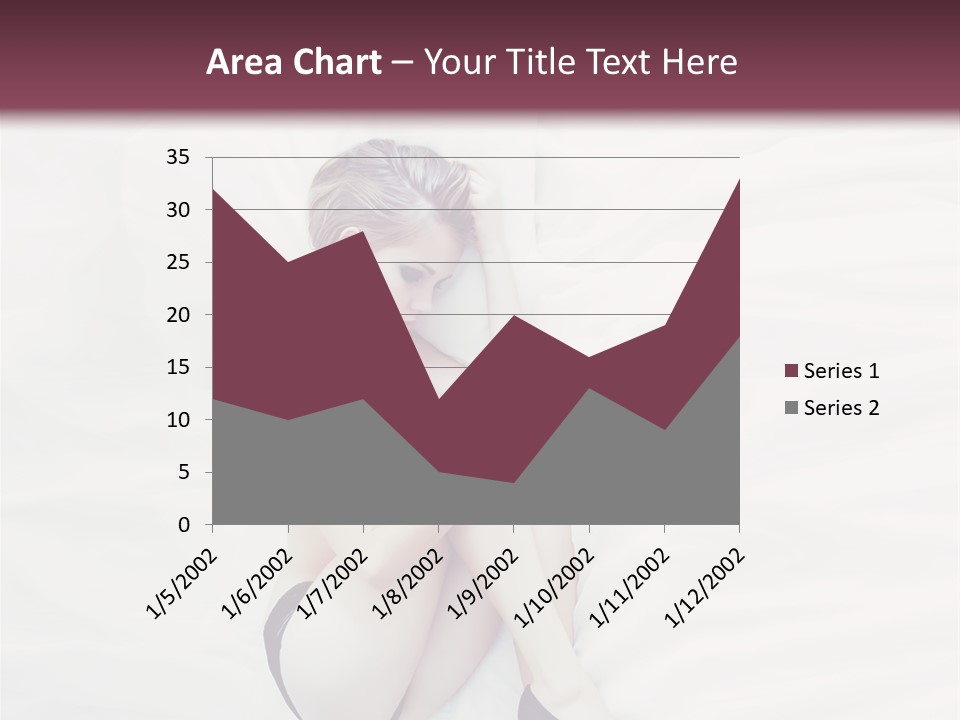Underwear Naked  PowerPoint Template