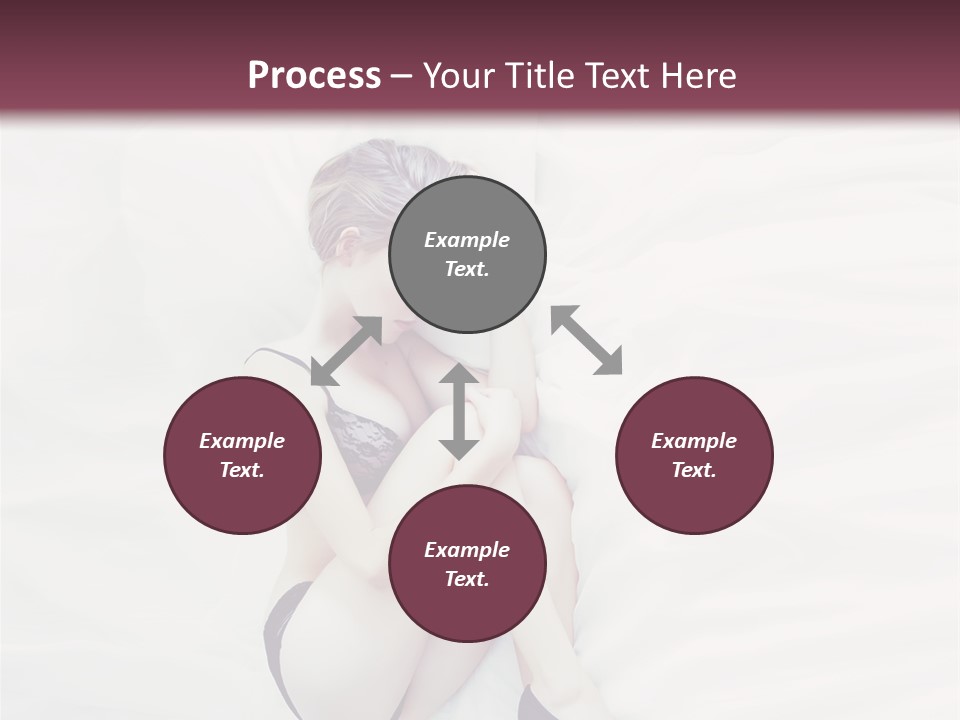 Underwear Naked  PowerPoint Template