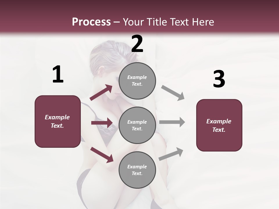 Underwear Naked  PowerPoint Template