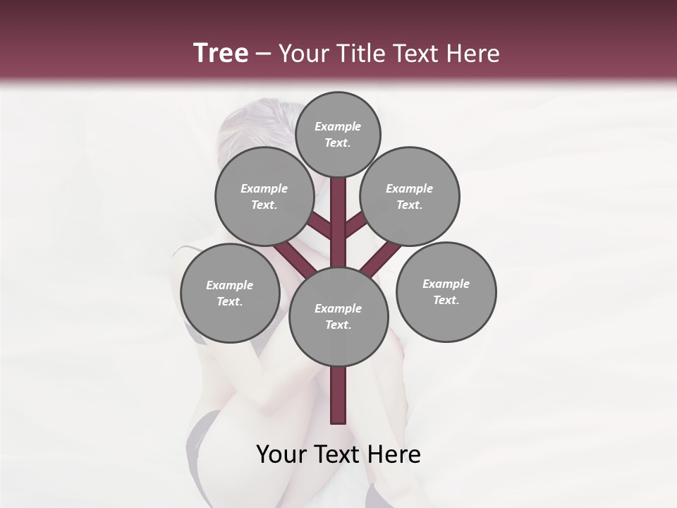 Underwear Naked  PowerPoint Template