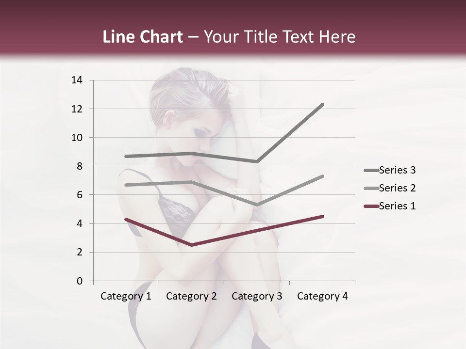 Underwear Naked  PowerPoint Template