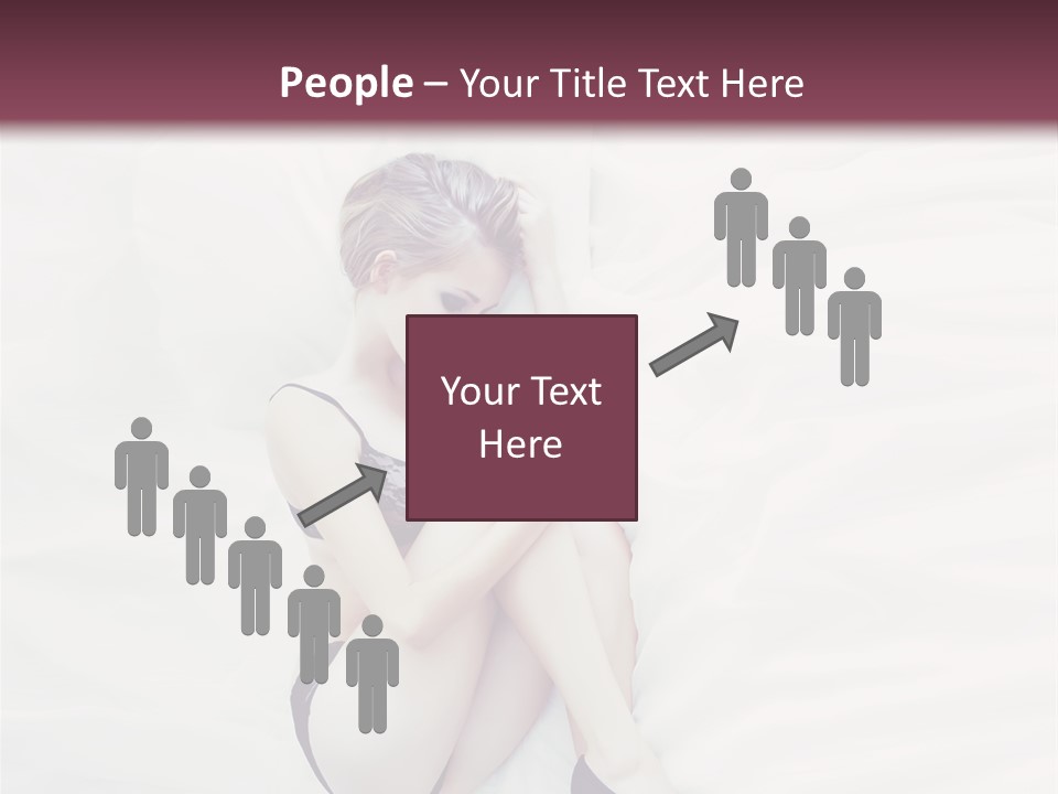 Underwear Naked  PowerPoint Template