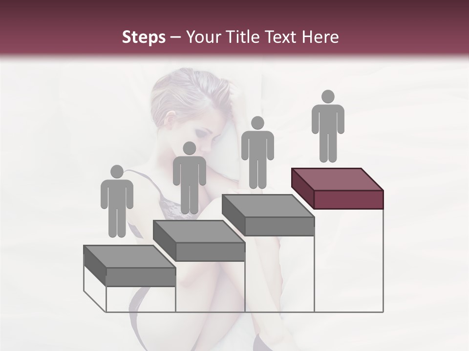 Underwear Naked  PowerPoint Template