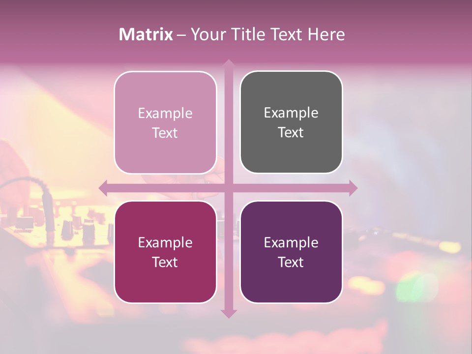 Technology Entertainment Clubbing PowerPoint Template